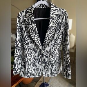 AREA STARS zanibar zebra jacket